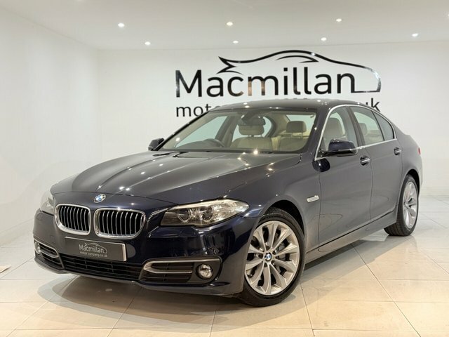 BMW 5 Series 2.0 528I Luxury Saloon Euro 6 S S NY64BAA Blue #5
