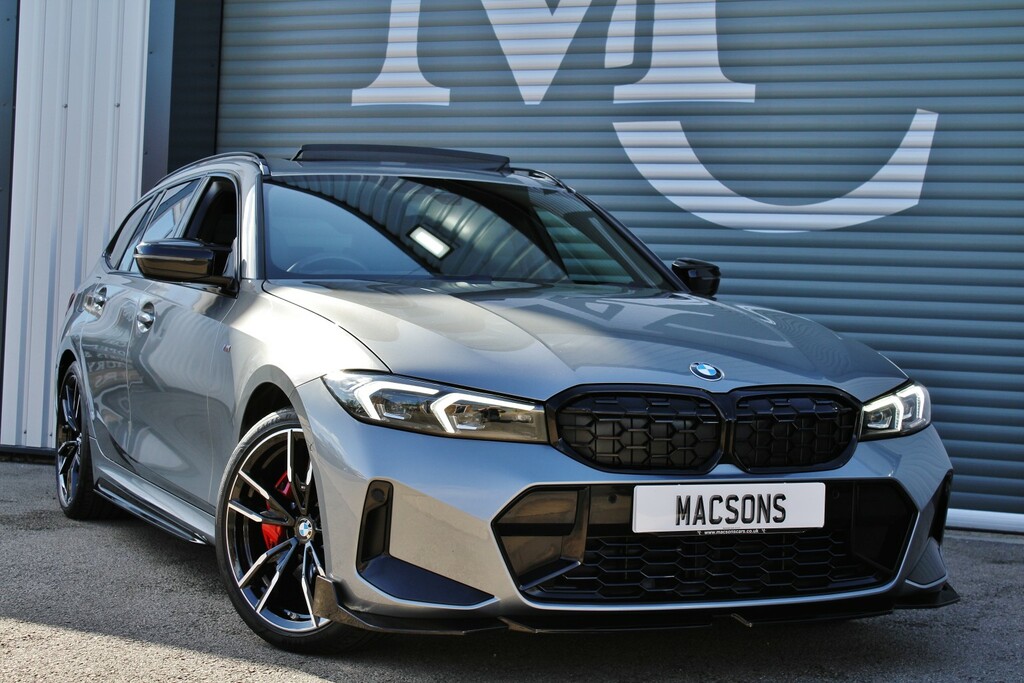 BMW 3 Series Estate 3.0 M340d Xdrive Touring 2023 Grey #4