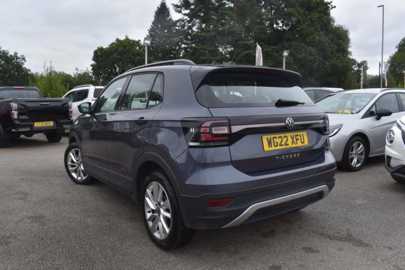 Volkswagen T-Cross 1.0 Tsi Se Euro 6 Ss - 2022 22 WG22XFU Grey #2
