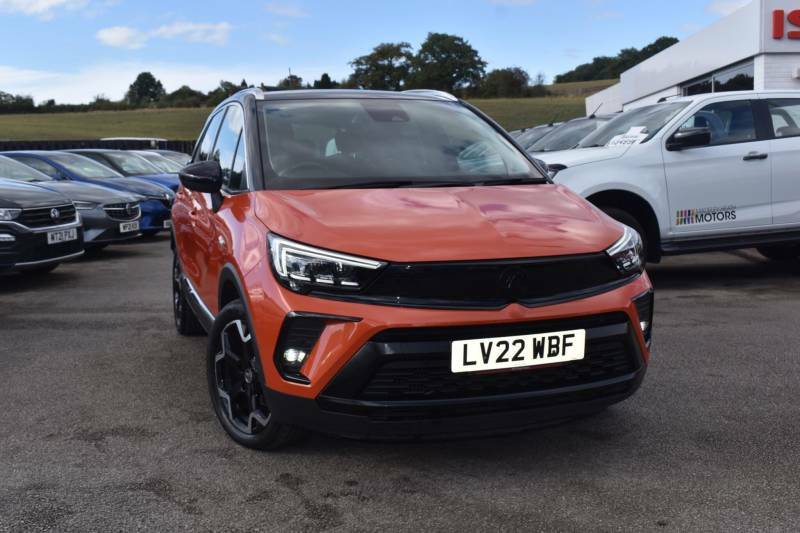 Vauxhall Crossland 1.5 Turbo D Ultimate Euro 6 Ss - 2022 22 LV22WBF Orange #2