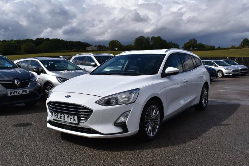 Ford Focus 2.0 Ecoblue Titanium X Euro 6 Ss - 2019 69 RO69YFN White #4