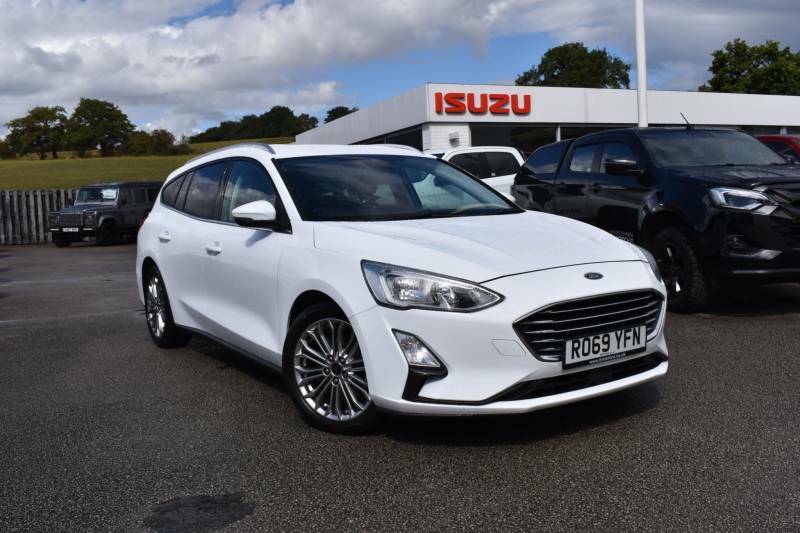 Ford Focus 2.0 Ecoblue Titanium X Euro 6 Ss - 2019 69 White