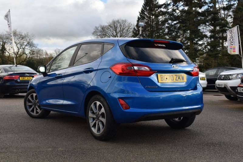 Ford Fiesta 1.0T Ecoboost Trend Euro 6 Ss - 2020 70 BG70ZKW Blue #3