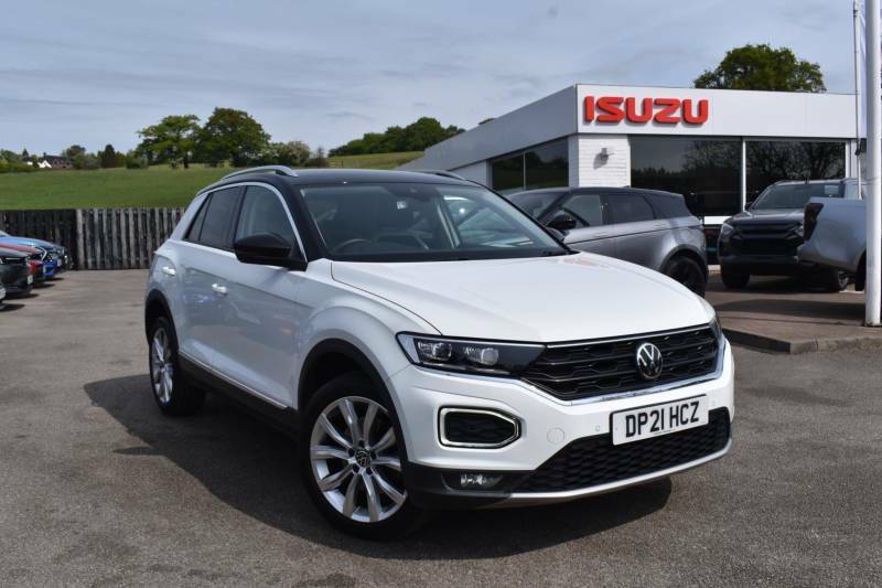 Volkswagen T-Roc 2.0 Tdi Evo Sel Dsg Euro 6 Ss - 2021 21 DP21HCZ White #3