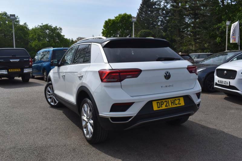 Volkswagen T-Roc 2.0 Tdi Evo Sel Dsg Euro 6 Ss - 2021 21 DP21HCZ White #4