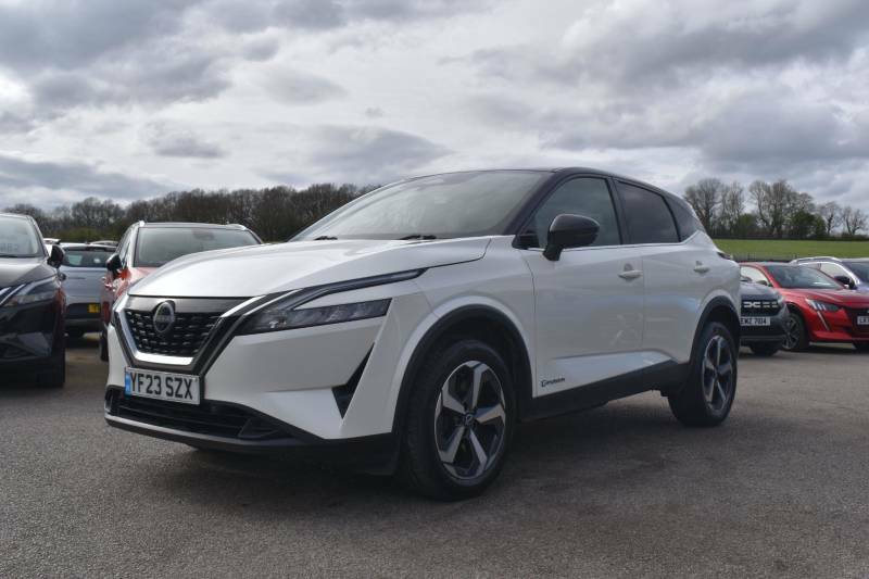 Nissan Qashqai 1.5 H E-power N-connecta Euro 6 Ss - 2 YF23SZX White #3