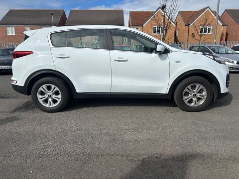 Kia Sportage Crdi 1 Isg MK66VFS White #3