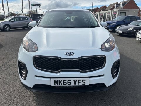 Kia Sportage Crdi 1 Isg MK66VFS White #2