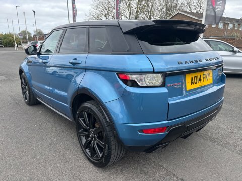 Land Rover Range Rover Evoque Sd4 Dynamic AO14FKY Blue #6