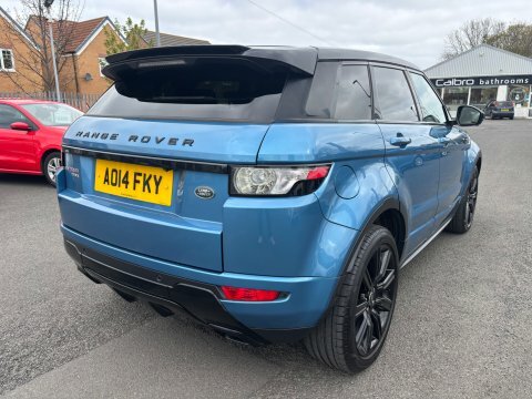 Land Rover Range Rover Evoque Sd4 Dynamic AO14FKY Blue #4