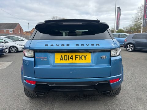 Land Rover Range Rover Evoque Sd4 Dynamic AO14FKY Blue #5