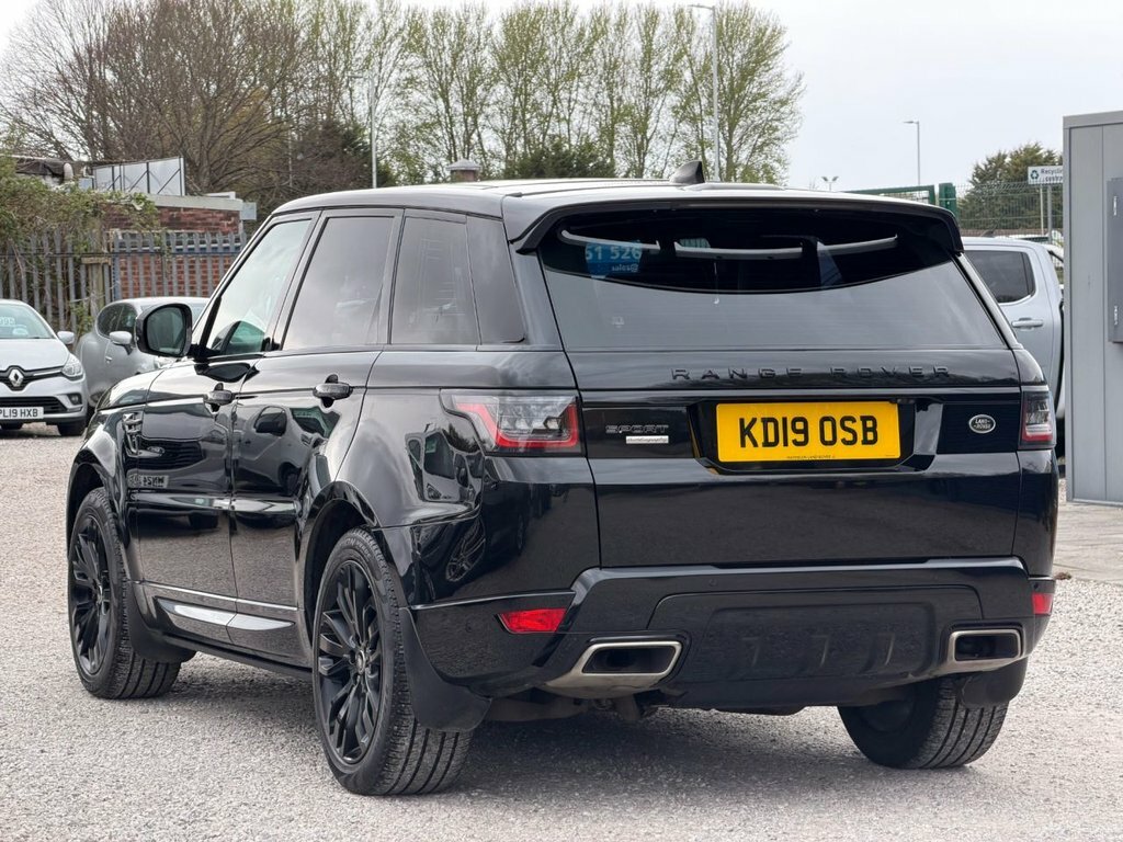 Land Rover Range Rover Sport 3L Dynamic KD19OSB Black #4
