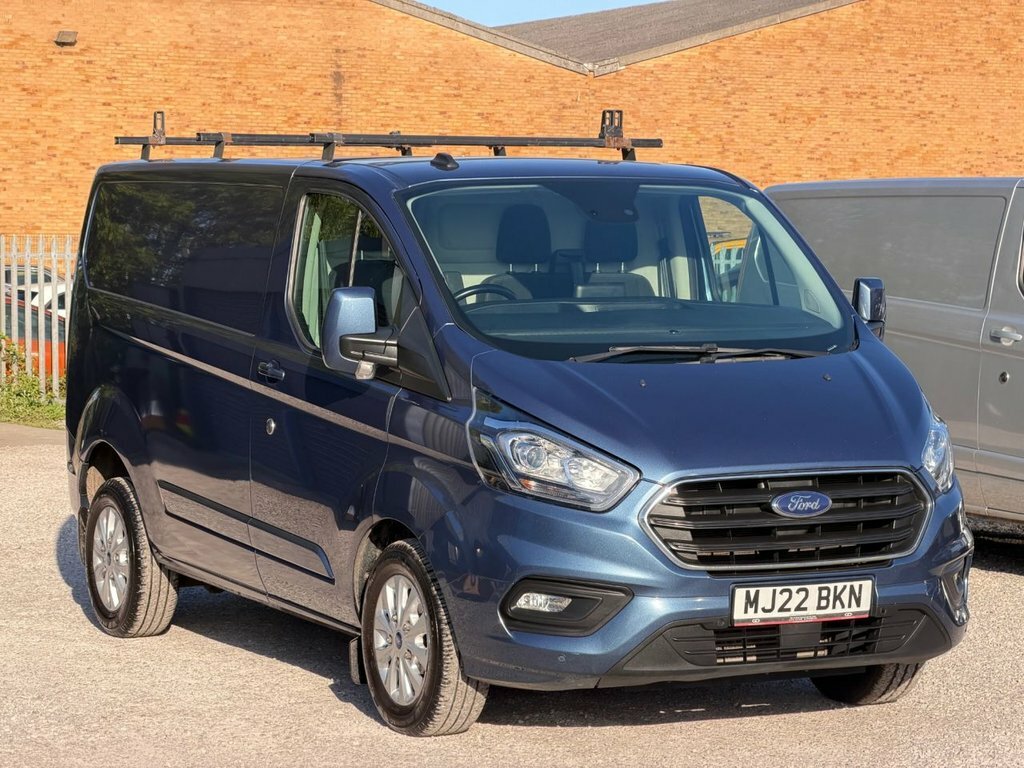 Ford Transit Custom 2L Limited Blue