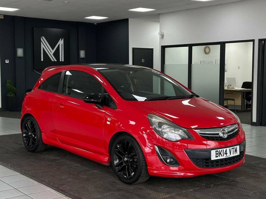 Vauxhall Corsa Hatchback 1.2 16V Limited Edition Euro 5 2014 Red