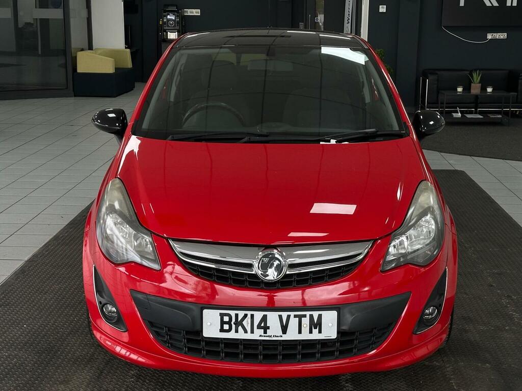 Vauxhall Corsa Hatchback 1.2 16V Limited Edition Euro 5 2014 BK14VTM Red #4