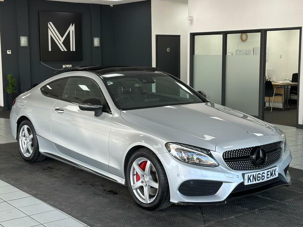 Mercedes-Benz C Class Coupe 2.1 C250d Amg Line Premium Plus G-tronic KN66EMX Silver #2