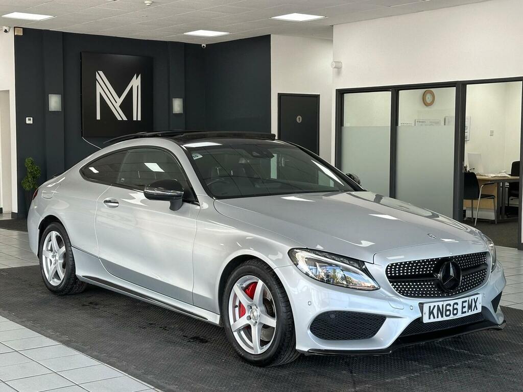 Mercedes-Benz C Class Coupe 2.1 C250d Amg Line Premium Plus G-tronic Silver
