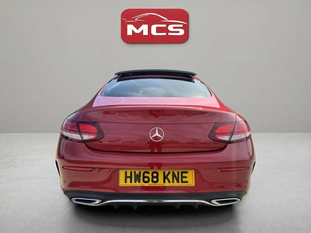 Mercedes-Benz C Class C220d Amg Line Premium HW68KNE Red #6