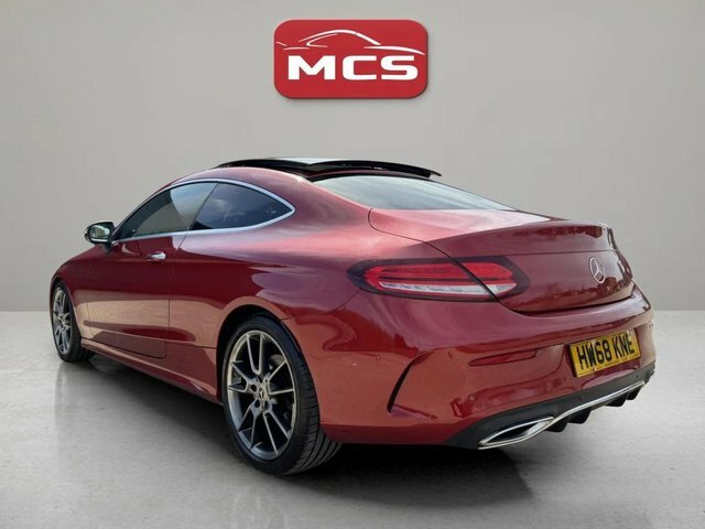 Mercedes-Benz C Class C220d Amg Line Premium HW68KNE Red #5