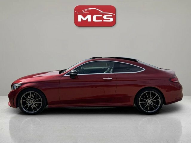 Mercedes-Benz C Class C220d Amg Line Premium HW68KNE Red #4