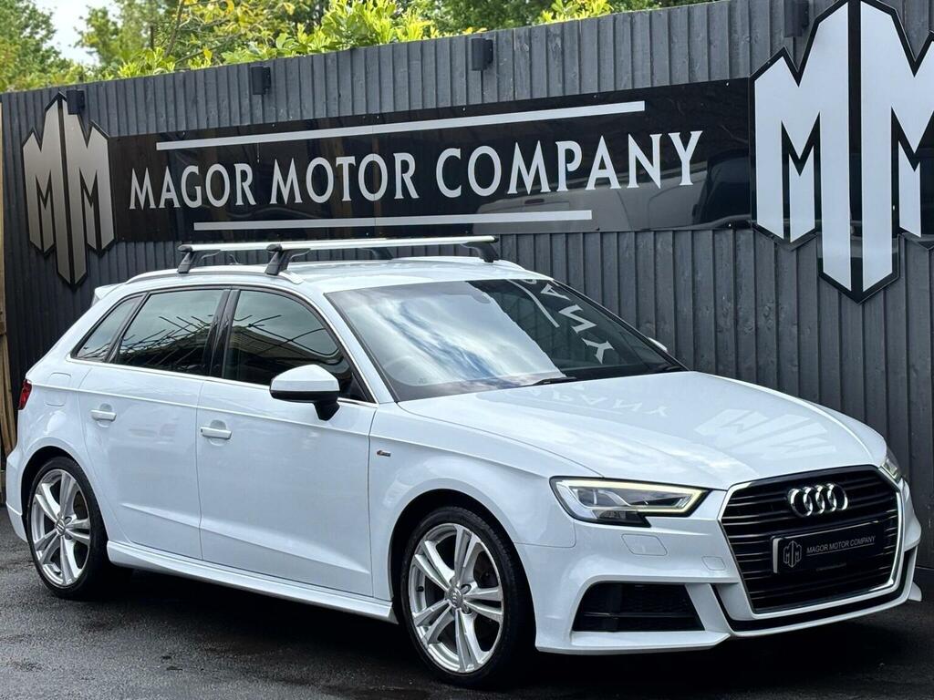 Audi A3 1.5 Tfsi Cod 35 S Line Sportback S Tronic Euro 6 White