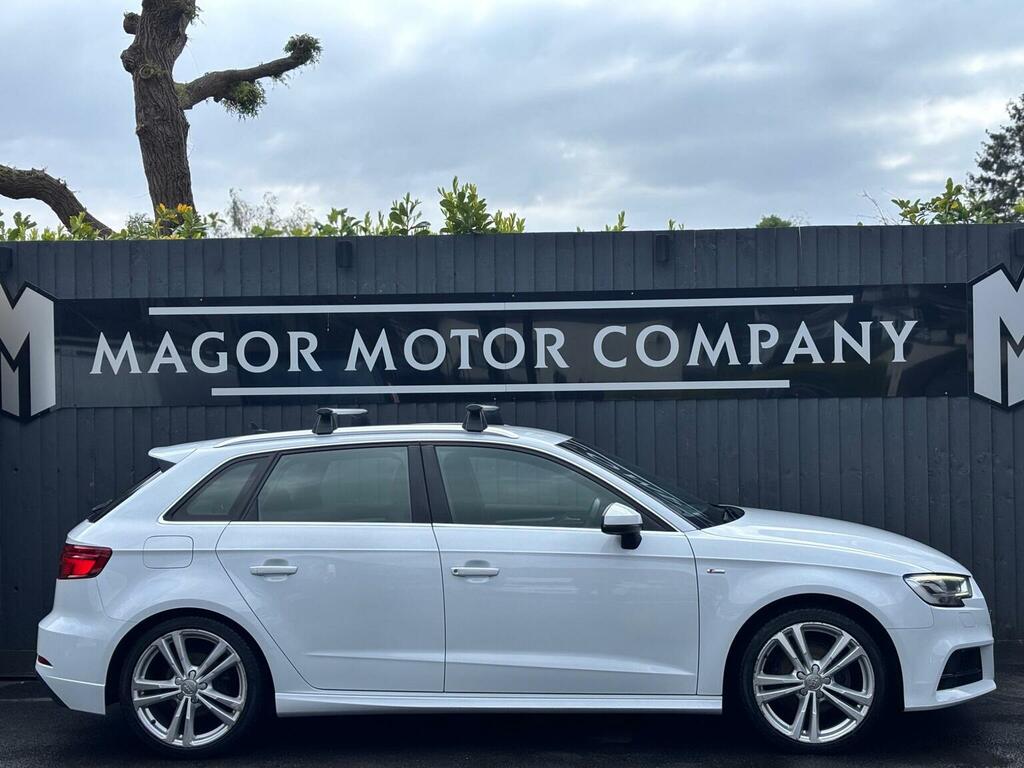 Audi A3 1.5 Tfsi Cod 35 S Line Sportback S Tronic Euro 6 CA68VUB White #2