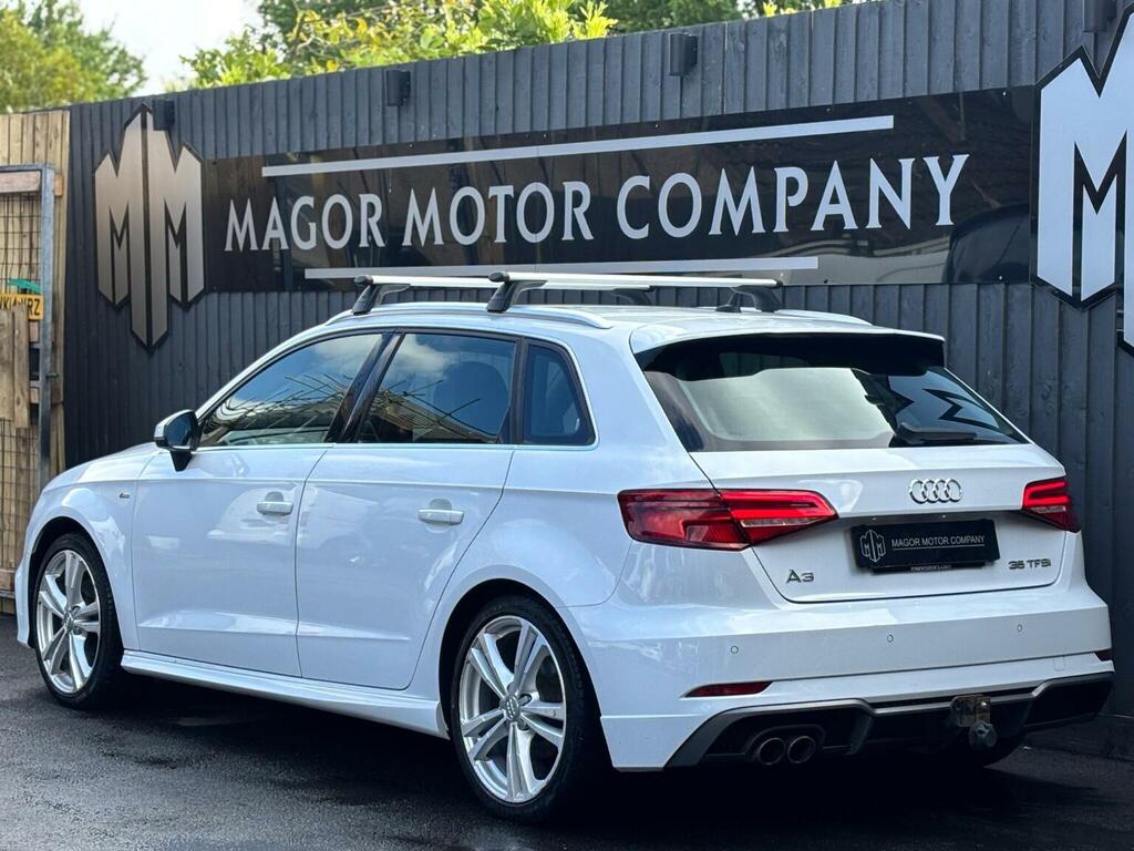 Audi A3 1.5 Tfsi Cod 35 S Line Sportback S Tronic Euro 6 CA68VUB White #4
