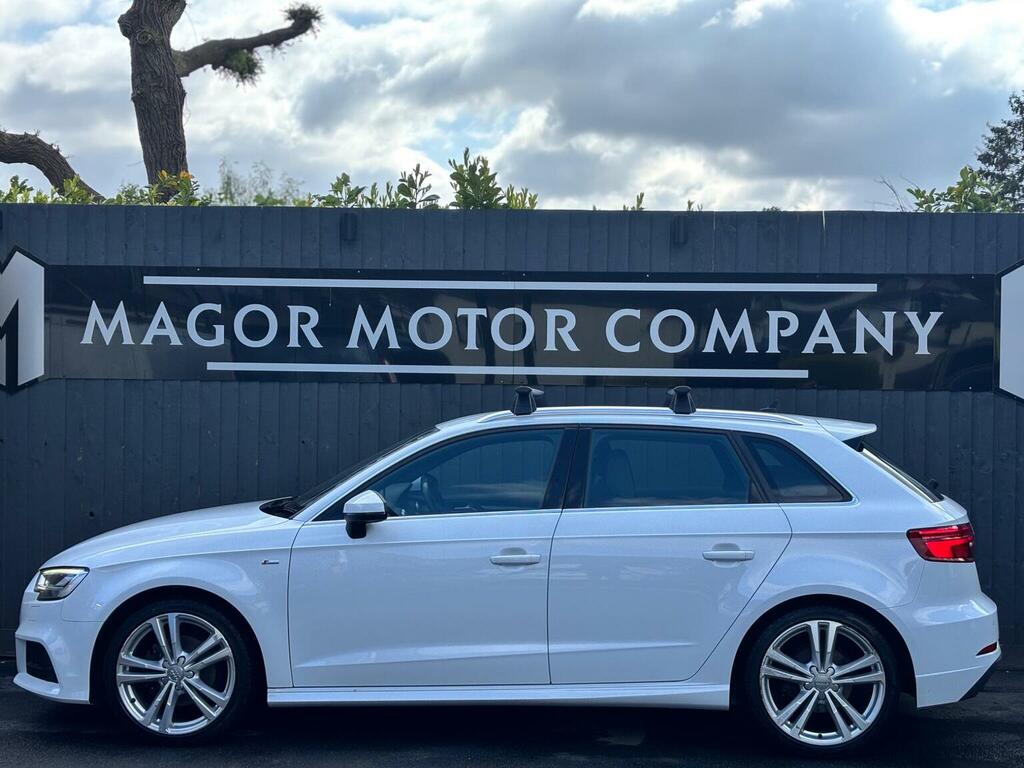 Audi A3 1.5 Tfsi Cod 35 S Line Sportback S Tronic Euro 6 CA68VUB White #5