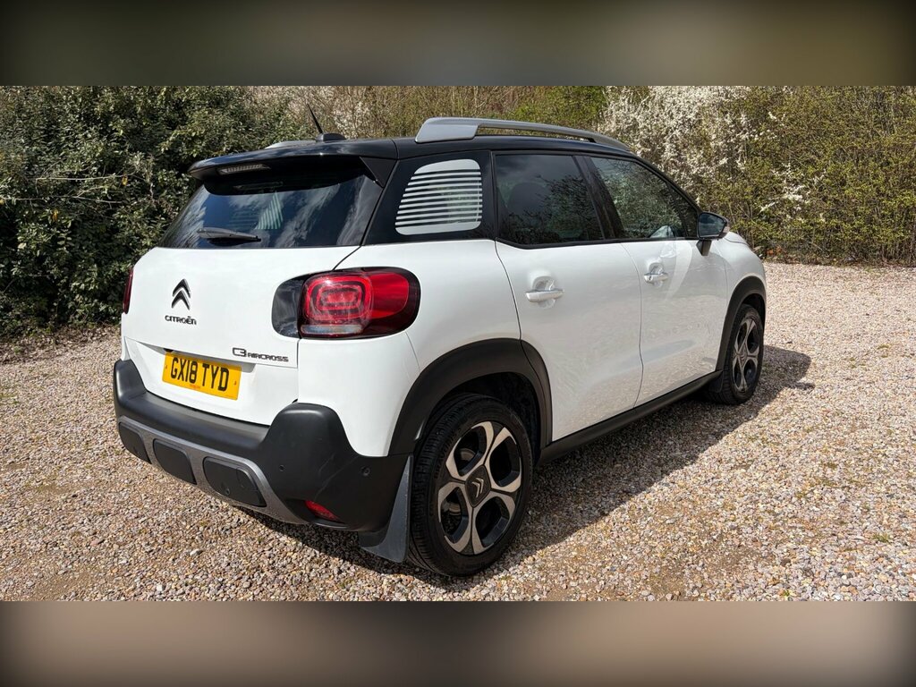 Citroen C3 Aircross 1.2 Puretech Flair Euro 6 Ss GX18TYD White #5