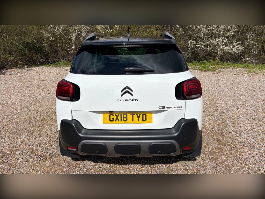 Citroen C3 Aircross 1.2 Puretech Flair Euro 6 Ss GX18TYD White #6