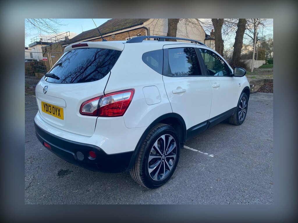 Nissan Qashqai 1.6 360 2Wd Euro 5 YD13OYX White #4