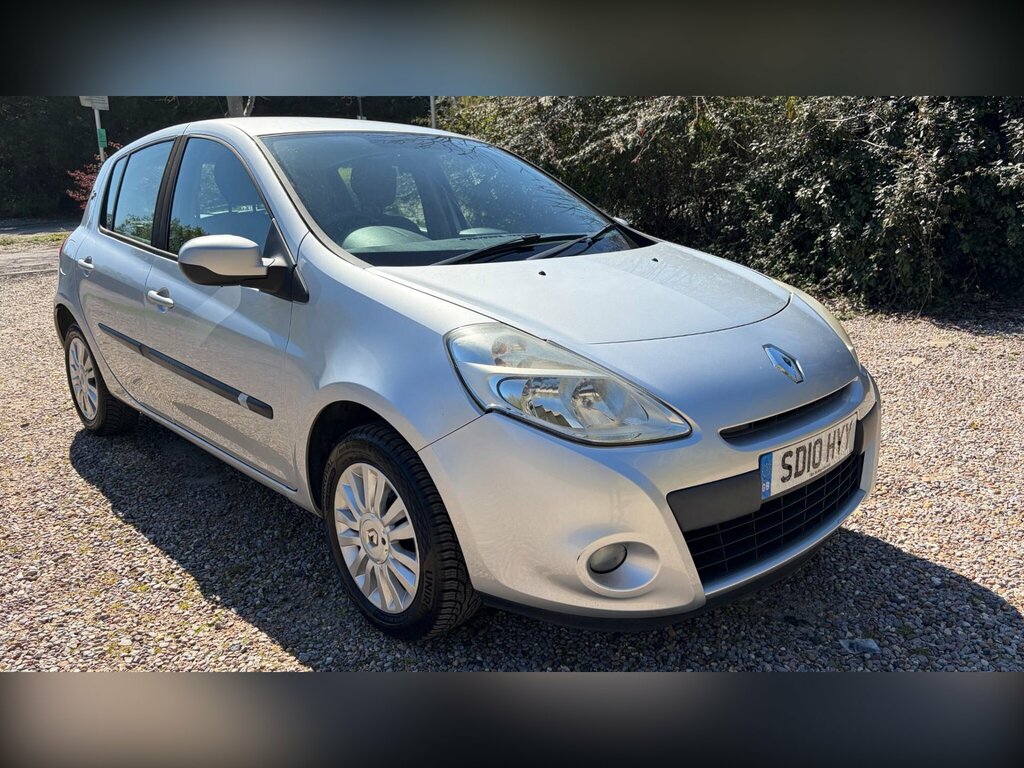 Renault Clio 1.2 I-music Euro 5 Silver