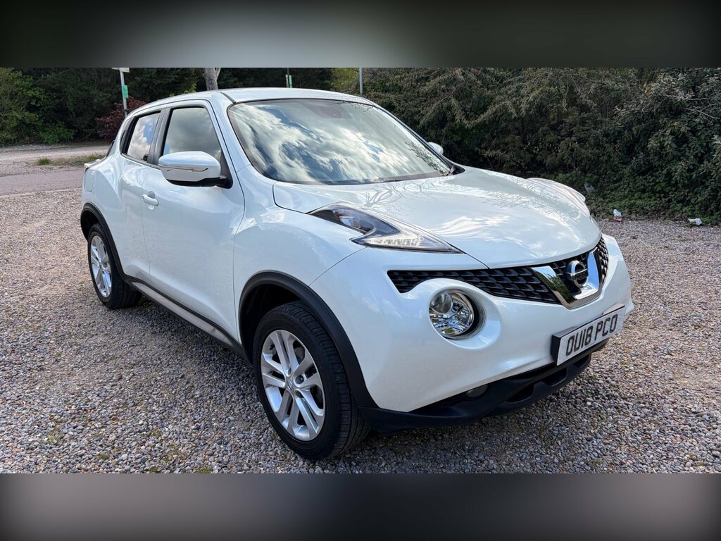 Nissan Juke 1.6 N-connecta Xtron Euro 6 White