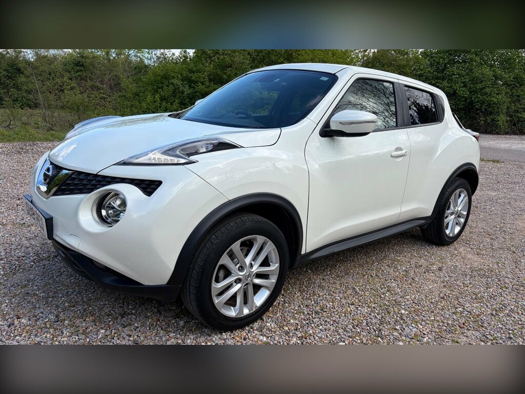 Nissan Juke 1.6 N-connecta Xtron Euro 6 OU18PCO White #2