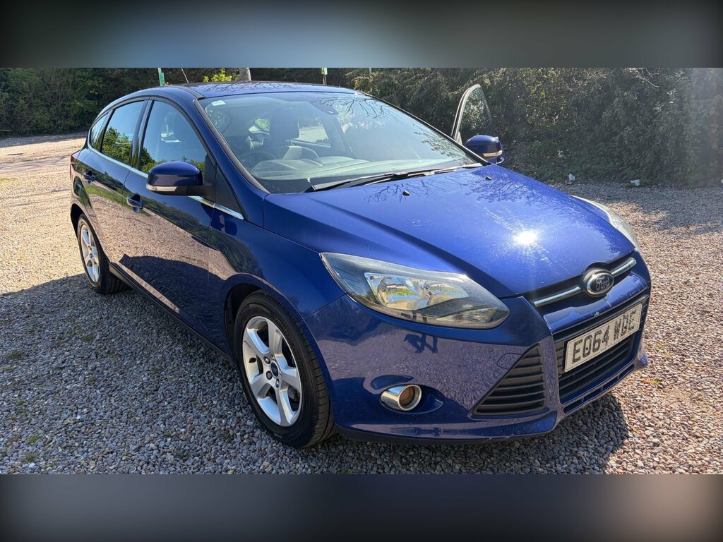 Ford Focus 1.6 Tdci Zetec Navigator Euro 5 Ss Blue