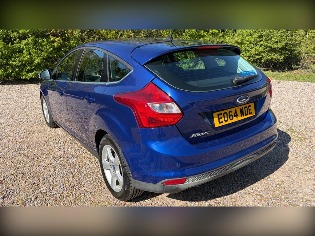 Ford Focus 1.6 Tdci Zetec Navigator Euro 5 Ss EO64WDE Blue #4