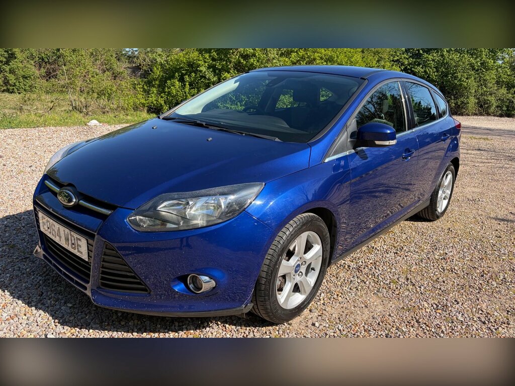 Ford Focus 1.6 Tdci Zetec Navigator Euro 5 Ss EO64WDE Blue #2