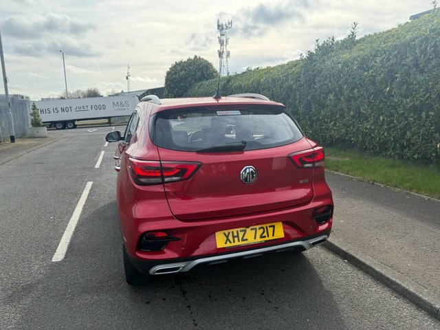 MG ZS Vti-tech Exclusive Suv XHZ7217 Red #5