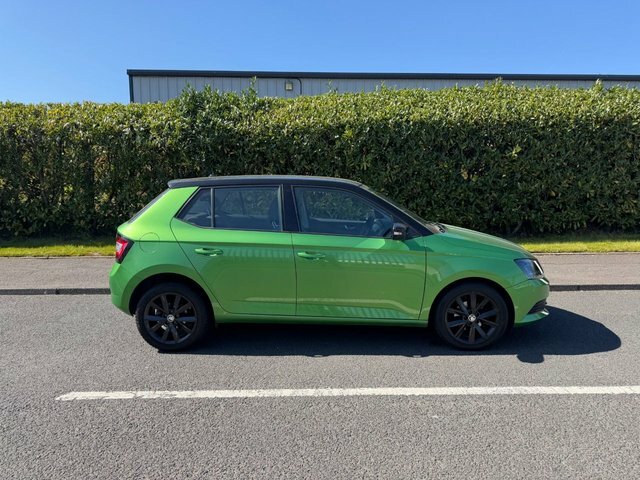 Skoda Fabia Tsi Colour Edition Hatchback DF67ZFO Green #3