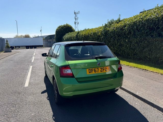 Skoda Fabia Tsi Colour Edition Hatchback DF67ZFO Green #5