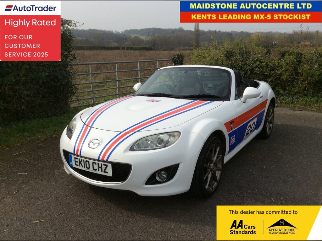 Mazda MX-5 1.8I 20Th Anniversary Convertible Manua White