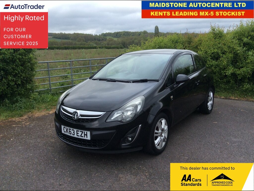 Vauxhall Corsa 1.2 16V Energy Hatchback Euro 5 Black