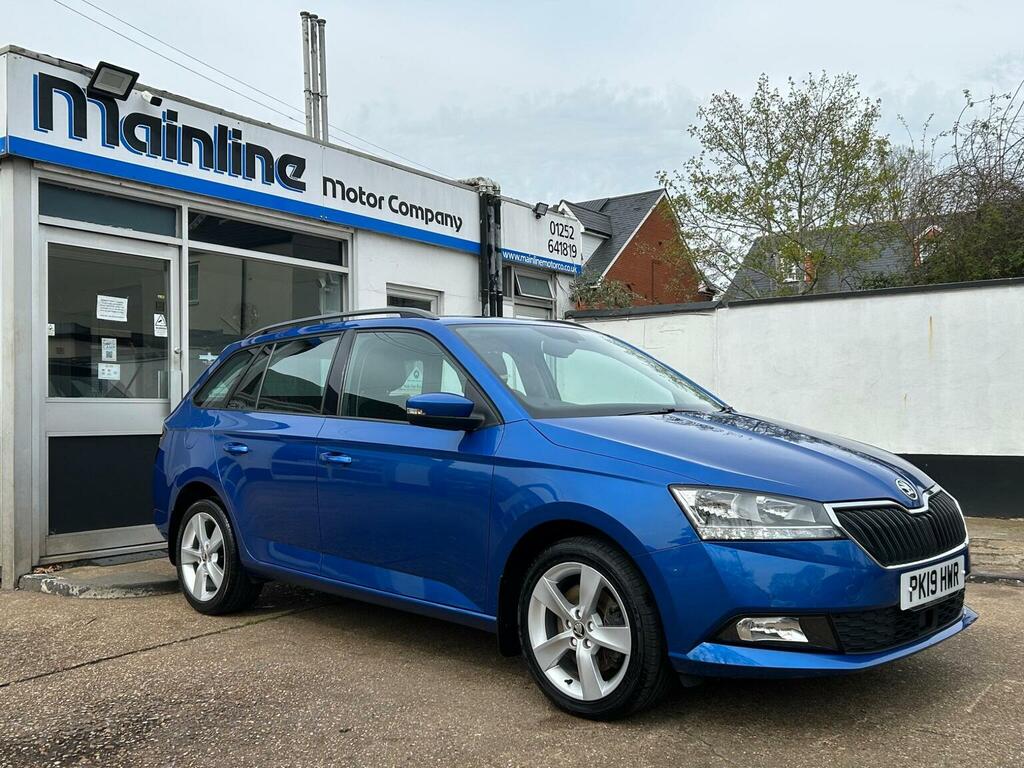 Skoda Fabia Estate 1.0 Tsi Se L Dsg Euro 6 Ss 201919 Blue