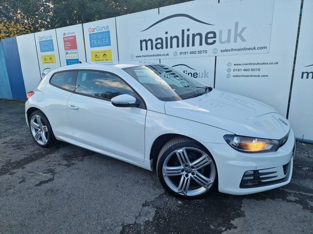 Volkswagen Scirocco 2.0 Tdi R-line Dsg Euro 6 S S White #3