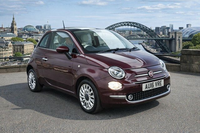 Fiat 500 1.2 Lounge Euro 6 S S Red