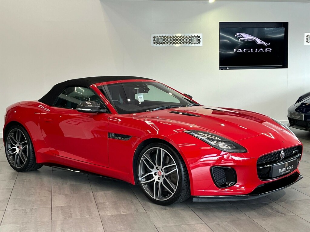 Jaguar F-Type 3.0 V6 R-dynamic Euro 6 Ss OE19DNY Red #3