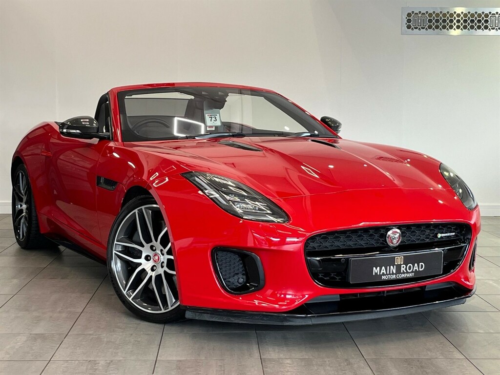 Jaguar F-Type 3.0 V6 R-dynamic Euro 6 Ss Red
