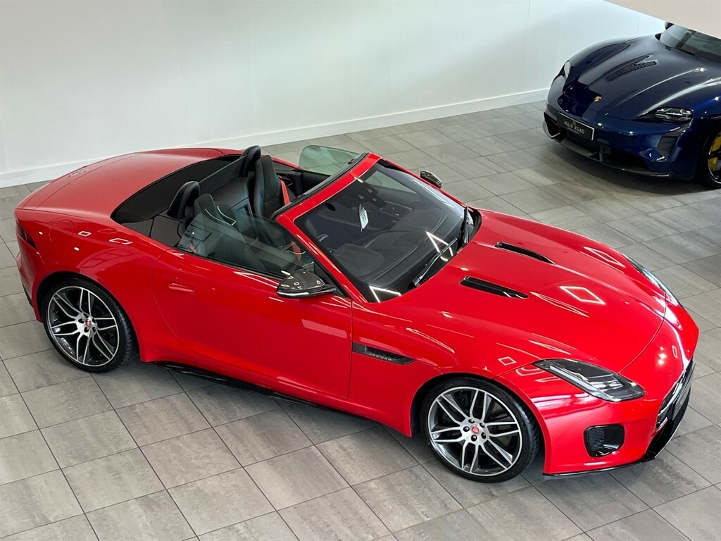 Jaguar F-Type 3.0 V6 R-dynamic Euro 6 Ss OE19DNY Red #2