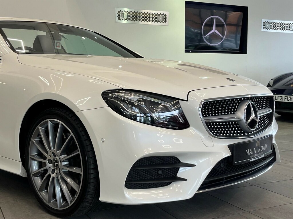 Mercedes-Benz E Class 3.0 V6 Amg Line Premium Plus Cabriolet G-tronic White #5
