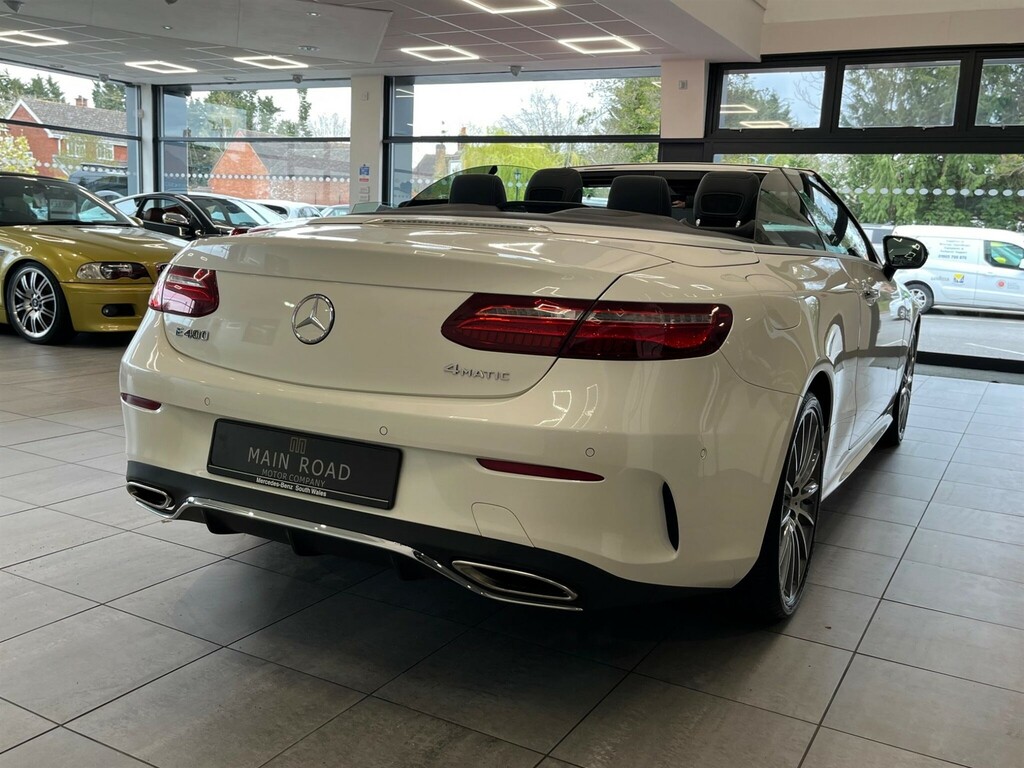 Mercedes-Benz E Class 3.0 V6 Amg Line Premium Plus Cabriolet G-tronic White #6